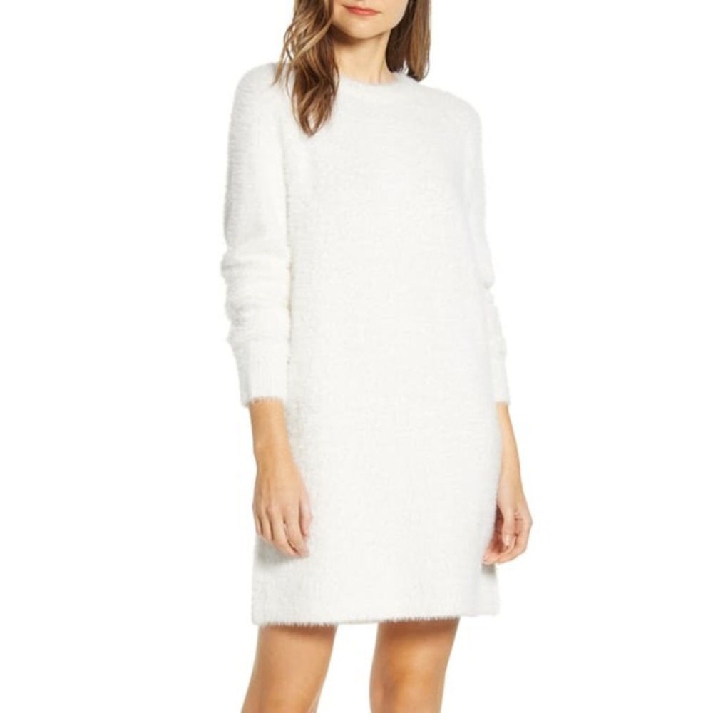 Lou & Grey Eyelash Sweater Dress